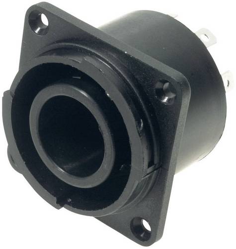 Cliff FCR2074 Netz-Steckverbinder FC Buchse, Einbau vertikal Gesamtpolzahl: 8 10A Schwarz 1St.