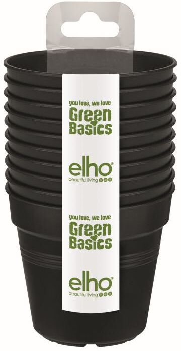 Elho Anzuchttopf Green Basics schwarz Ø 7,5cm