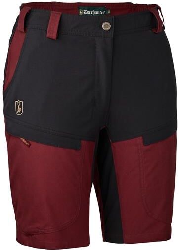 Deerhunter Lady Ann Shorts, Oxblood Red Str. 40