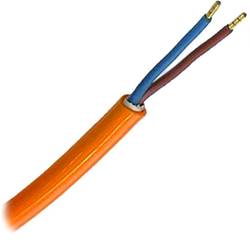 CONRAD H05BQ-F 2x1,0 RG100 Schlauchleitung H05BQ-F 2 x 1.0 mm² Orange 100 m