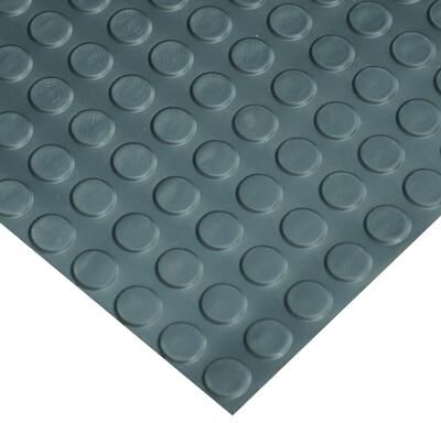 Rubber-Cal Coin-Pattern Thermoplastic Flooring