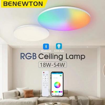 Uplift Treasures Smart RGB CCT LED Ceiling Light With App Control Smart RGB CCT LED Ceiling Light With App Control