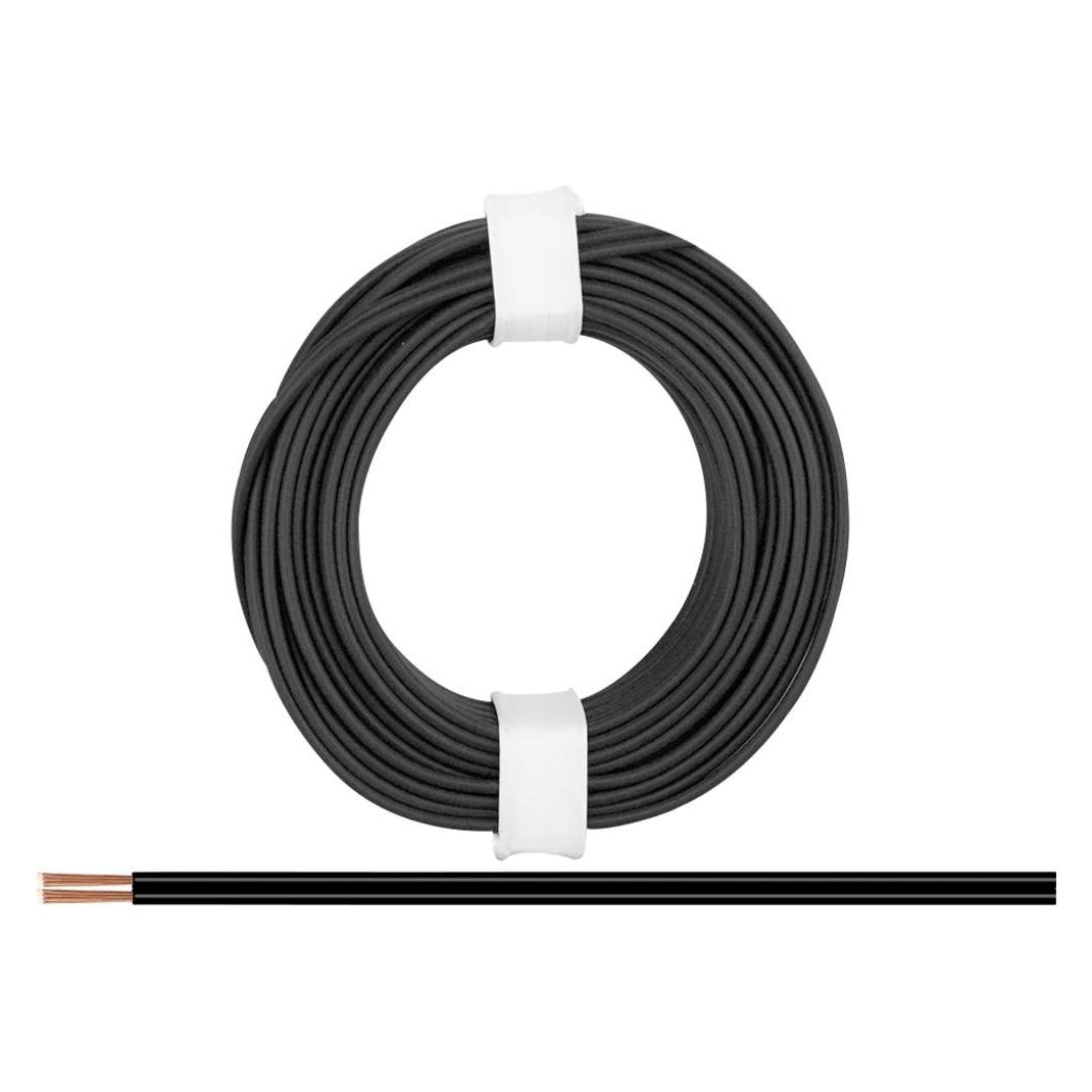 Donau ZWILLINGSLITZE 0,14 / 5m schwarz-schwarz (5 m) (218-11)