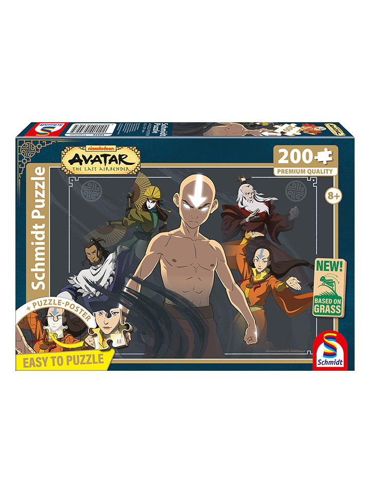 Schmidt Spiele 200tlg. Puzzle "Meister der Elemente" - ab 8 Jahren - onesize
