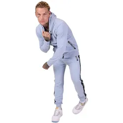 Project X Paris, Herren, Sporthose, jogging-baic mit reissverchlu-logo project x pari (S), Blau
