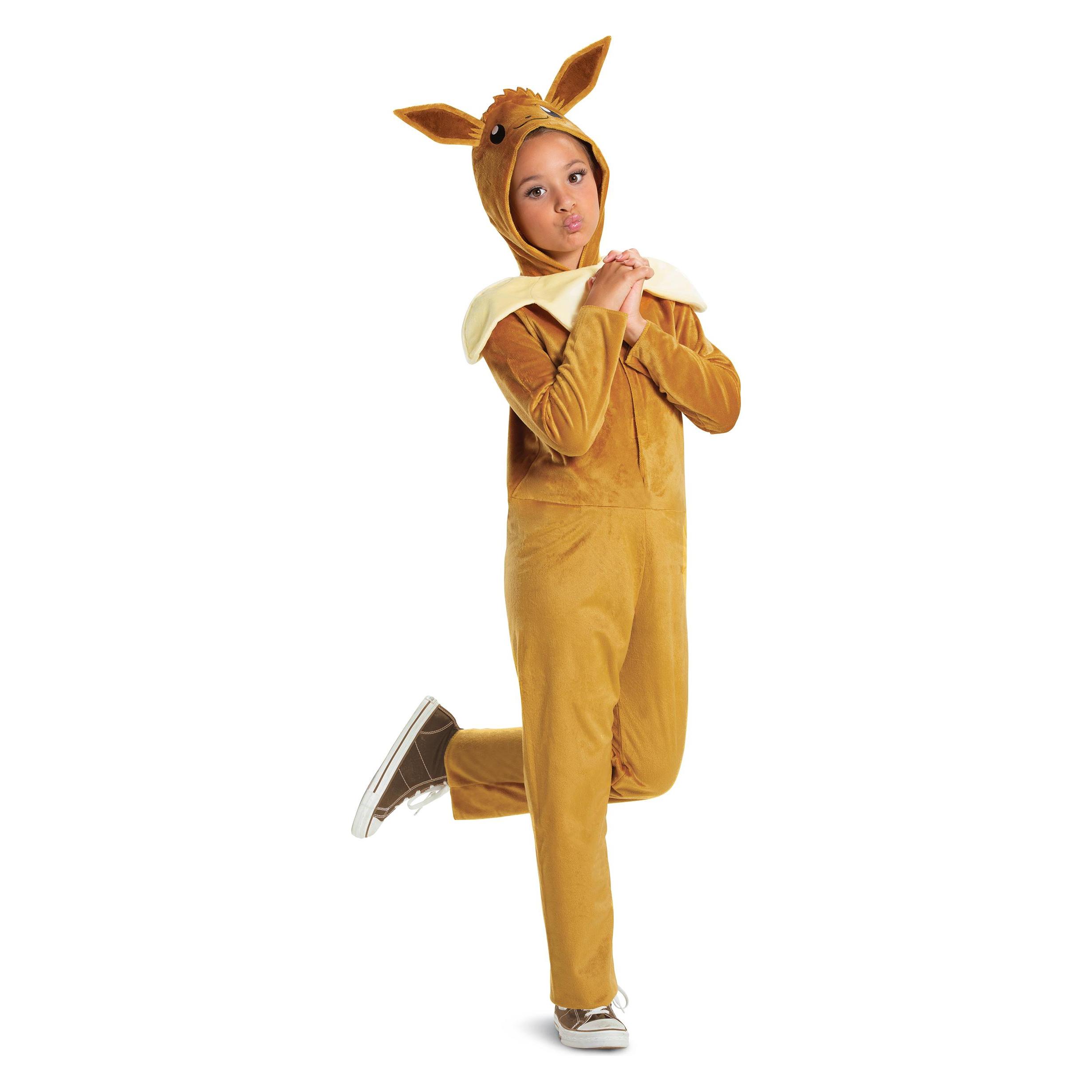 Disguise - Pokemon Hooded Jumpsuit Classic - Eevee (116 cm) (116) (109259L-EU-V2)