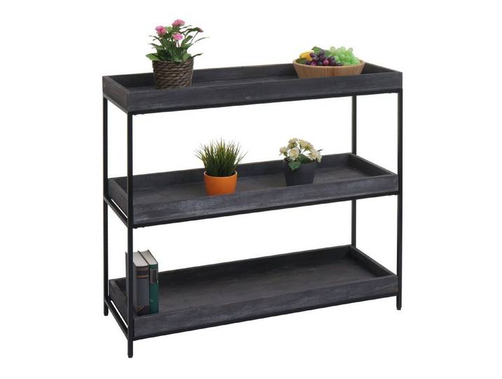 MCW Standregal MCW-K71-R, Drei Ablageflächen mit Kante
