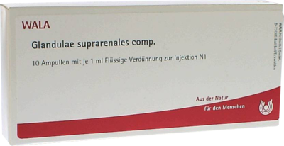 WALA Heilmittel GmbH GLANDULAE SUPRARENALES comp.Ampullen 10X1 ml 01751501