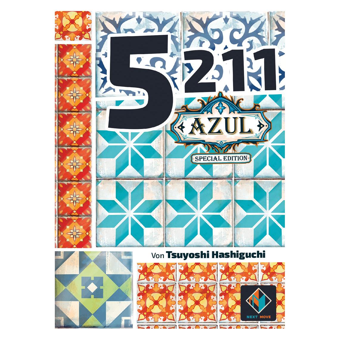 Asmodée NMGD0008 - 5211: Azul Special Edition - Kartenspiel, für 2-5 Spieler ab 8 Jahren (Deutsch, 2 - 5 Spieler) (NMGD0008)