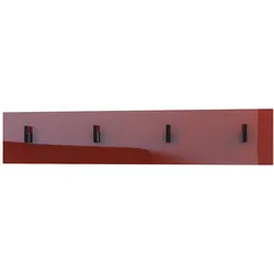 GARDEROBENPANEEL Linea Bordeaux Hochglanz