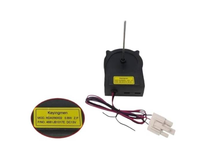 Kühlschrank Lüftermotor RDA056X02 4681JB1017E DC13V 0.8W Gefrierteil Teile Kühlschrank Lüftermotor Ersatzteil kompatibel RDA056X02 4681JB1017E DC13V 0.8W Gefrierteil