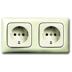 Busch-Jaeger Doppelsteckdose 20-2 EUCJ-212K-503