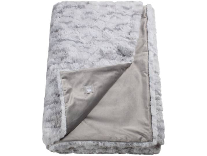 Wohndecke MUSTERRING Flurry , grau, B:130cm L:170cm, Polyester, Wohndecken, Wohndecke, aus weichem Kunstfell, Kuscheldecke