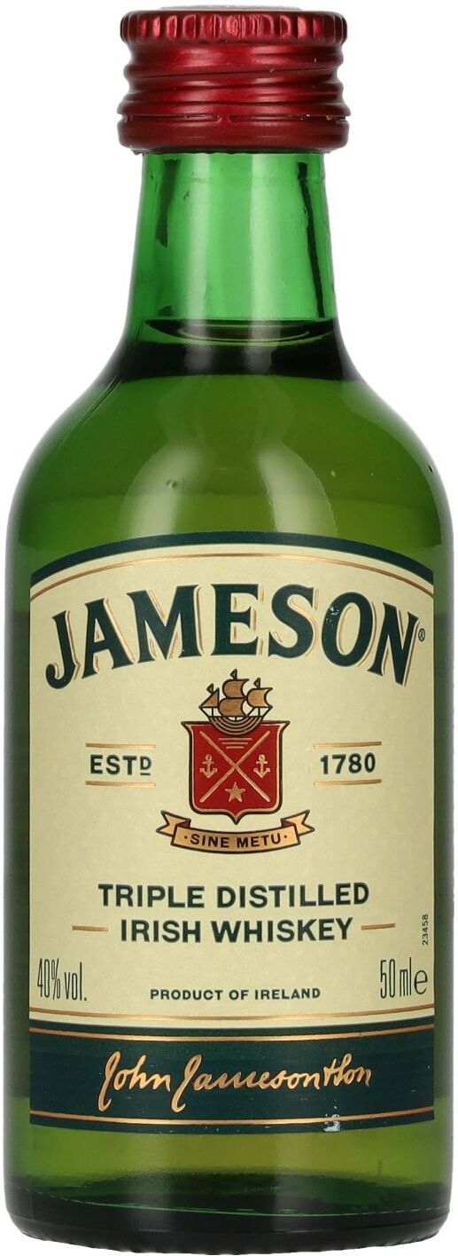 Jameson Whiskey Jameson Triple Distilled Irish Whiskey 40% Vol. 0,05l