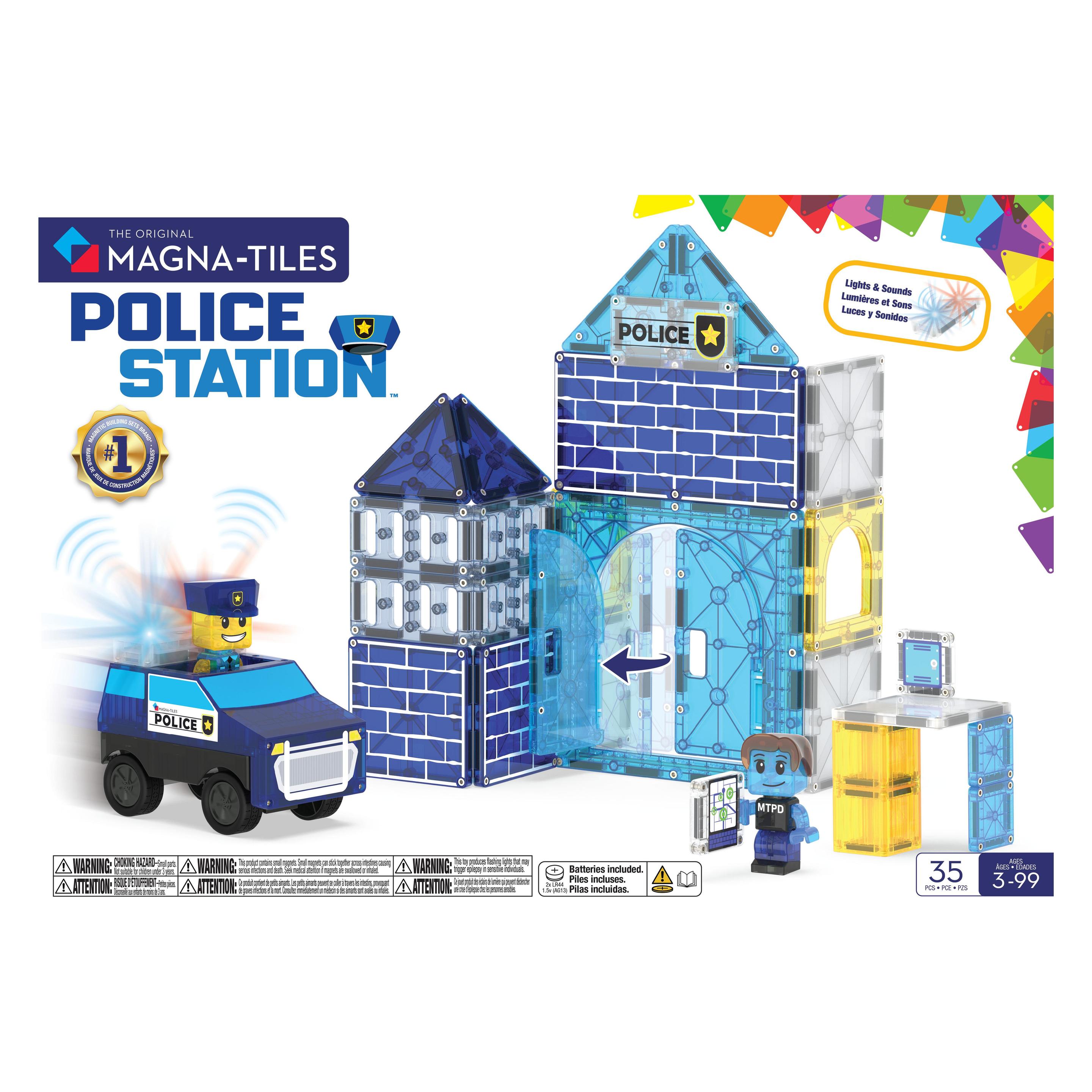 Magna-Tiles Police Station (252035PS)