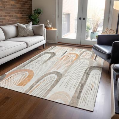 Addison Rugs Machine Washable Indoor/ Outdoor Funky Contemporary Chantille Rug
