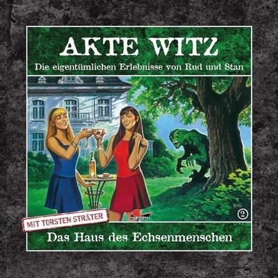 Akte Witz: Das Haus des Echsenmenschen, 1 Audio-CD - , CD, 9783962824952