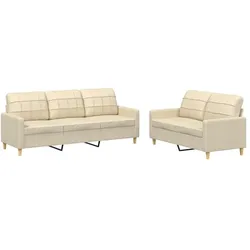 vidaXL, Sofa + Bettsofa, Inlonin (Mit Kissen) (Polstergruppe)