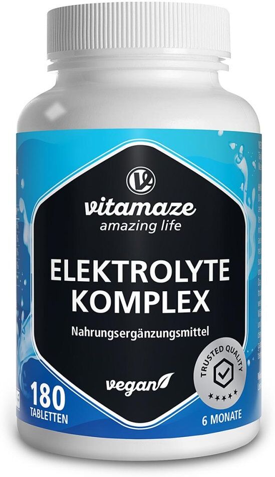 Vitamaze Elektrolyte Komplex mit Magnesium Tabletten vegan 180stk