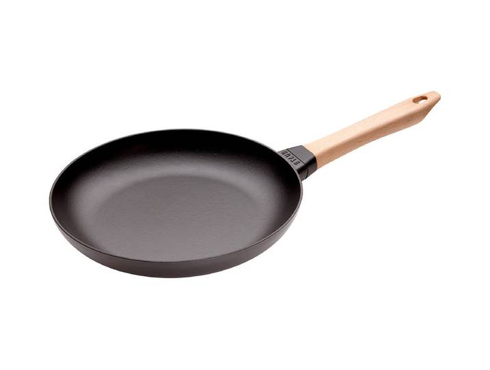 Staub Bratpfanne 28cm Gusseisen schwarz