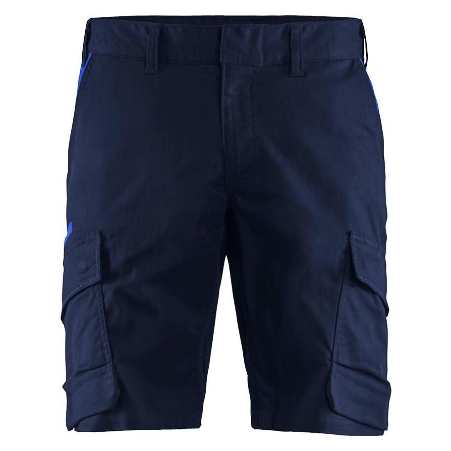 Blakläder Shorts Industrie Stretch, marineblau / kornblau, Konfektionsgrösse 54 (54) (144618328985C54)