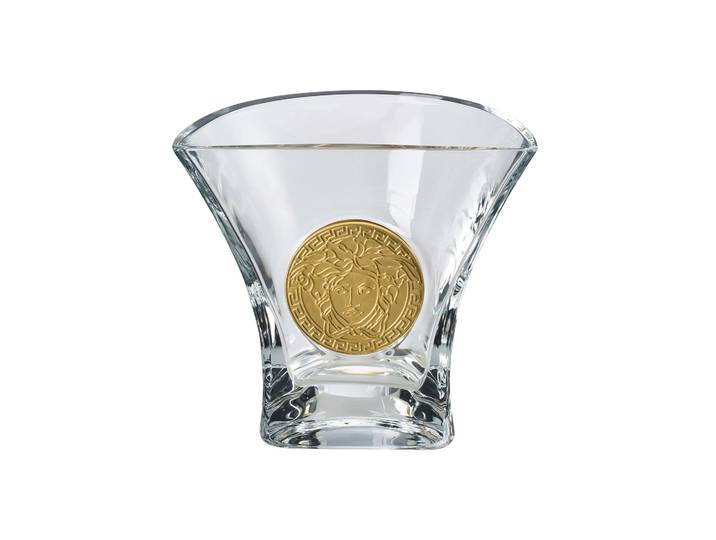 Versace Versace Medusa Madness vase transparent Petit modèle