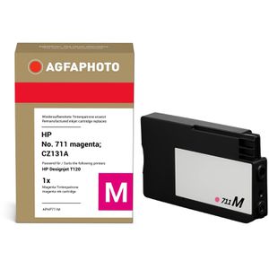 AgfaPhoto kompatibel für HP 711, CZ131A, magenta, 29ml,  Tinte