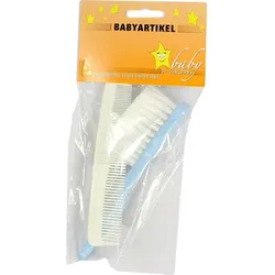 Bürste Baby Kunststoff+nylon Kamm Blau 1 ST