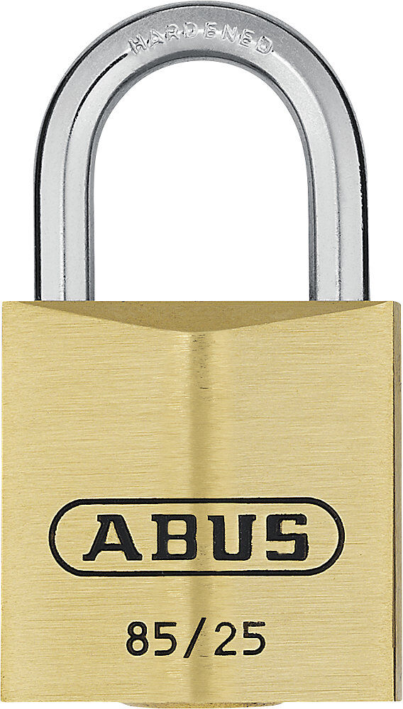 Vorhängeschloss, 85/25 Lock-Tag, VE 6 Stk, Messing ABUS
