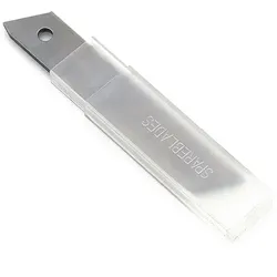Malerzubehör Nölle Abbrechklingen 18 mm für Cuttermesser achtfach nutzbar, 10 Stück im Köcher