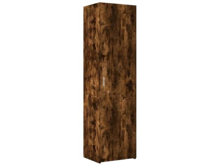HGFDVCMR Highboard Räuchereiche 50x42,5x185 cm Holzwerkstoff Schrank Schlankes Design für Wohnzimmer, Flur und Schlafzimmer. Bietet strukturierten Stauraum mit Türen und Fächern.