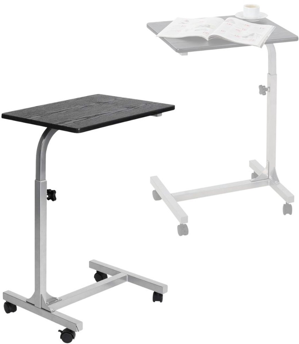 CLVP Laptoptafel op wielen - Bijzettafel en bedtafeltje