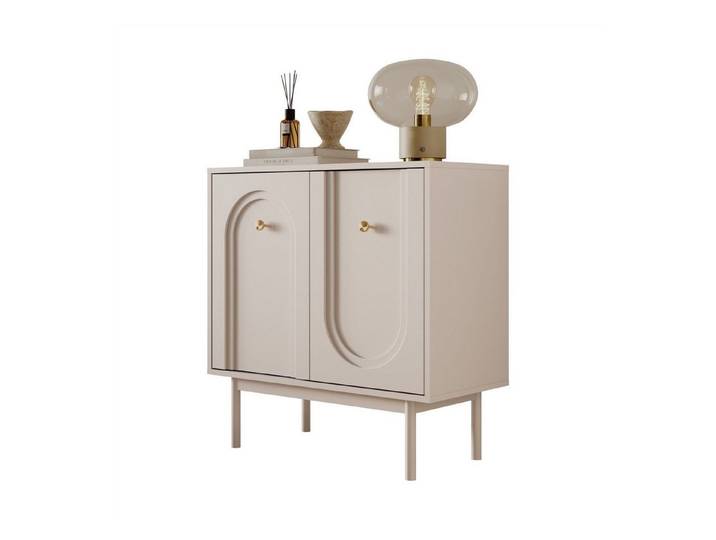 yourhouse24 Kommode LIBERTY 2d Kaschmir, Schwarz