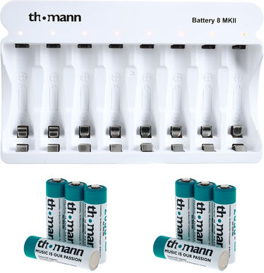 Thomann Battery 8 MKII 2850 mAh Bundle