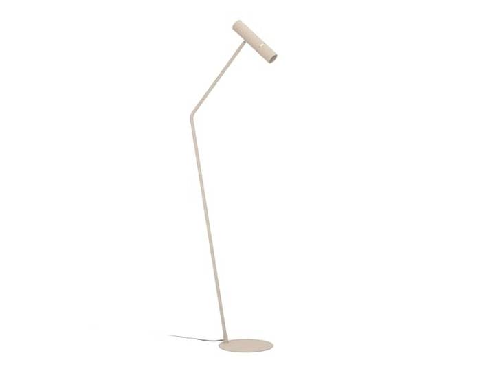 Eglo Lampadaire sur pied LED Caminia\, lampe de salon élégante avec spot orientable\, luminaire intérieur en métal couleur sable et doré\, lampe de lecture avec ampoule GU10\, blanc chaud