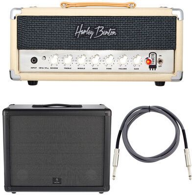 Harley Benton TUBE15 & G112 Noir