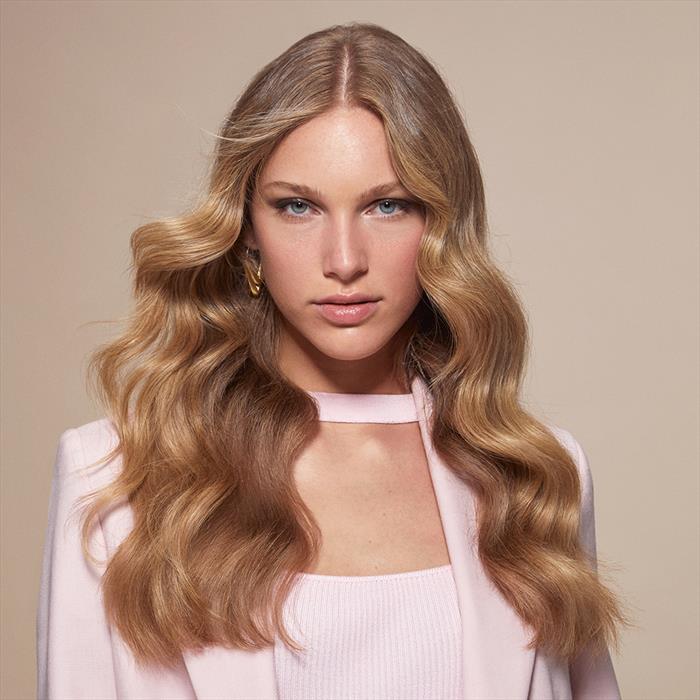 Imetec Ferro Arricciacapelli Glam Waves-nero, Rose Gold