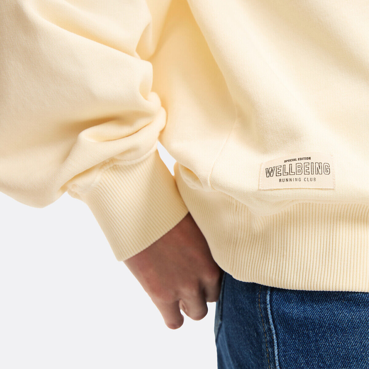 LA REDOUTE COLLECTIONS Sweat à message, volume ample, col rond