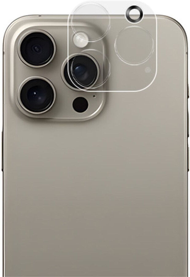 INCOVER iPhone 16 Pro Kameralinse Beskyttelsesglas - Gennemsigtig