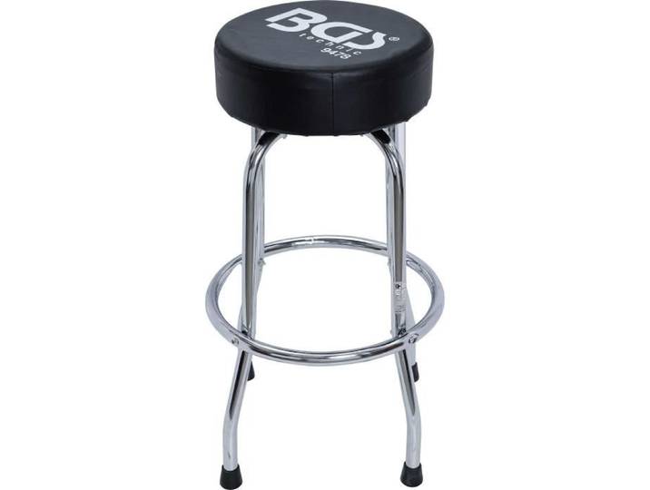 Tabouret d'atelier - BGS - 9478 - Noir - Polyuréthane (PU) - 365 x 365 x 75 mm - 100 kg