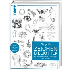 Simon:Die grosse Zeichenbibliothek, Ratgeber von Dorina Tessmann, Melinda Simon, Sergej Schachow