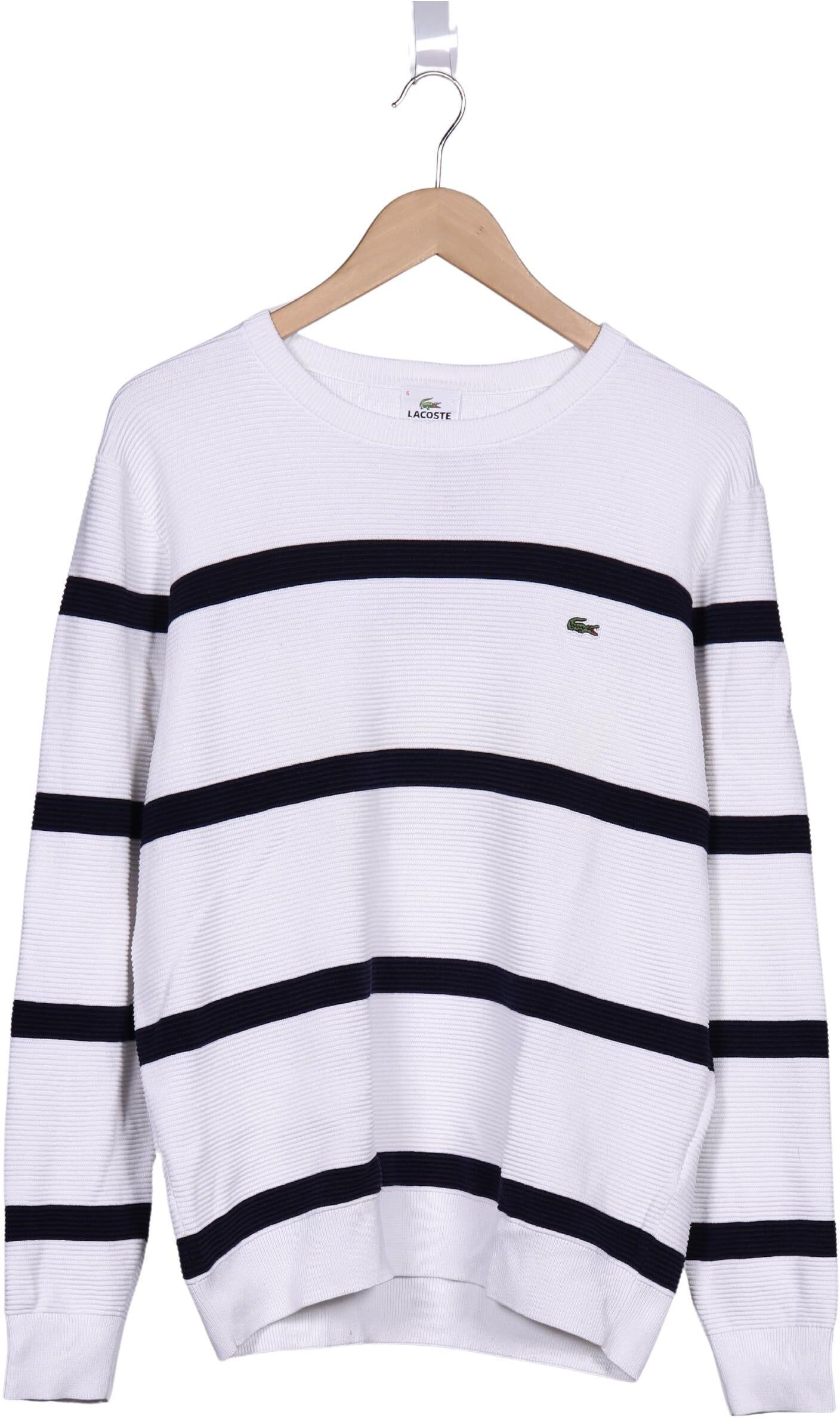 Lacoste Herren Pullover, Mehrfarbig, Gr. XL (Lacoste 6), Baumwolle - Second Hand
