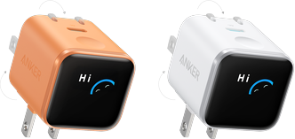 Anker Nano Charger (45W, Smart Display, 180Â° Foldable)