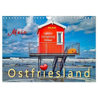 Mein Ostfriesland (Wandkalender 2026 DIN A4 quer), CALVENDO Monatskalender