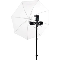 Lastolite Triflash Blitzhalter für 3 Systemblitze, Softbox + Reflektor