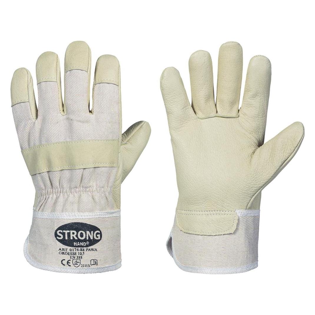 Stronghand Handschuh 88 PAWA, gef., Schweinsleder, Gr. 10 (10) (4332163345268)