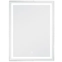 Nedis, Spiegel, For interior Visional LED mirror HARMONY, 80 x 60 cm, 4000K, 18W, 2002Lm, IP44 (60 x 80 cm)