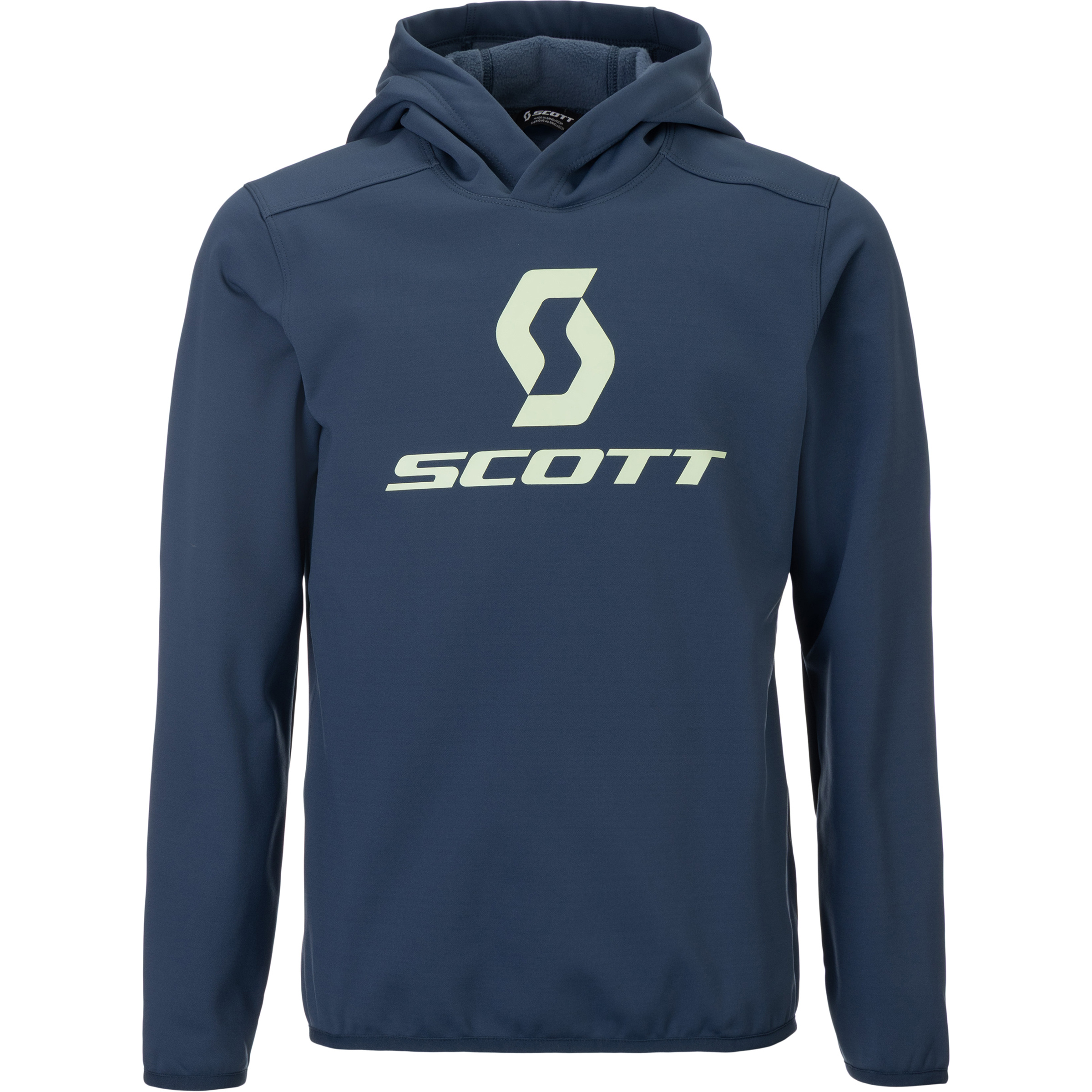 Scott Defined Warm Jr Kinder Hoodies blau Größe 128 Trekking Elastisch