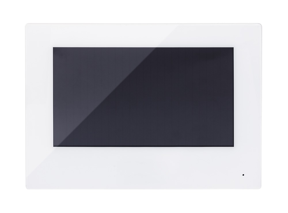ABUS Security Center ABUS 7" Touch Monitor weiß, 2-Draht für Türsprechanlage TVHS21210