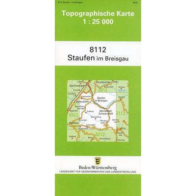Staufen im Breisgau 1 : 25 000, Karte von , LVA Baden-Württemberg, 978-3-86398-231-7